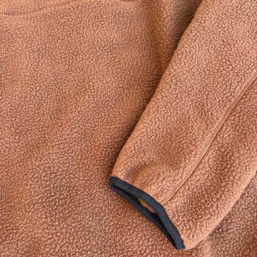 NWT Mountain Hardwear Women's HiCamp Fleece Gorpcore Hoodie Brown Size Large - Picture 6 of 6